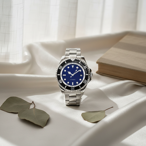 Reloj de Lujo Antiguo Deportivo, Mecánico Manual, para Hombre, de Negocios, con Correa de Acero Inoxidable y Cuero de 20 mm, Resistente al Agua, Esfera de 40 mm, Luminoso - Product Image 4