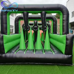 Venta caliente niños al aire libre de obstáculos inflables castillo inflable, juegos de deportes - Product Image 1