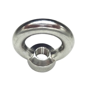 Anello <span class=keywords><strong>di</strong></span> Sollevamento Rotondo DIN582 in Acciaio Inox per Uso Industriale, Nautico e <span class=keywords><strong>di</strong></span> Sollevamento, Componenti per Macchinari - Product Image 6