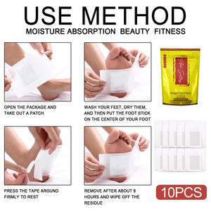 Parches erbal para aliviar el dolor, almohadilla desintoxicante natural para los pies - Product Image 3