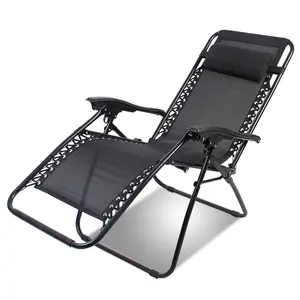 Uplion sedia da esterno a gravità Zero sedia a sdraio da spiaggia lettino da sole sedia da giardino pieghevole