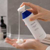 Bouteilles de savon moussant vides de 300 ml et 500 ml pour voyage, flacons distributeurs de shampoing pour cils et nettoyants