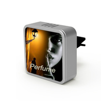Nouveau design d'huile parfumée sans eau écologique, mini diffuseur de voiture, désodorisant solide, pince pour bouche d'aération, recharge d'arôme de luxe personnalisé pour voiture