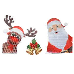 Hotsale Vakantie Lichten Magneet Set Reflecterende Kerstcadeau Xmas Holiday Auto En Thuis Decoraties