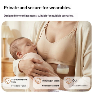 Extractor de Leche Eléctrico Manos Libres, Portátil, Invisible e Inteligente, Recolector de Leche Automático - Product Image 2