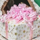 Cinta de Raso Rosa de Doble Cara para Regalo, Lazo Rizado, Color Sólido, Tejida, para Decoración de Cumpleaños, San Valentín y Navidad, Venta al Por Mayor - Product Image 2