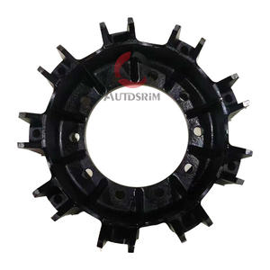 Moyeu de <span class=keywords><strong>roue</strong></span> araignée robuste et durable pour remorque de camion, 9 boulons, accessoire de remplacement pour composants de montage d'essieu de remorque, pièces de rechange - Product Image 6