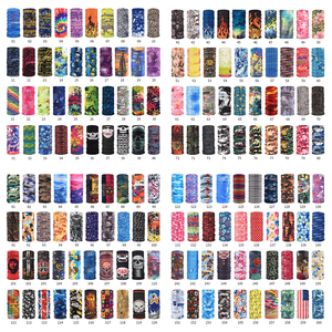 Varios estilos multifunción sin costuras pañuelo para la cabeza cuello polaina personalizado barato transpirable cara cubierta <span class=keywords><strong>Bandana</strong></span> al por mayor para adultos - Product Image 3