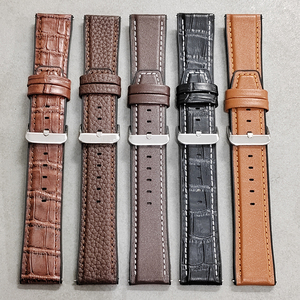 <span class=keywords><strong>Cinturino</strong></span> <span class=keywords><strong>per</strong></span> <span class=keywords><strong>Smartwatch</strong></span> in Pelle PU Traspirante e Morbida PD155 a Sgancio Rapido, Economico e di Grande Vendita - Product Image 2