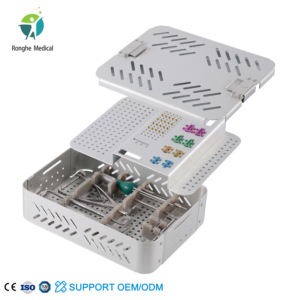 Set instrumen perawatan hewan, operasi ortopedi TTA III untuk dokter hewan ortodontik Tibial - Product Image 1