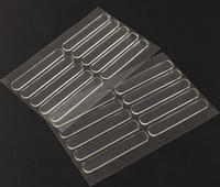 Autocollant en silicone transparent anti-collision, absorbant les chocs et réduisant le bruit, bande adhésive pour poignée de porte, table et chaise