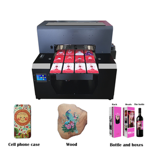 <span class=keywords><strong>A3</strong></span> kỹ thuật số máy in UV 6-màu mini trực tiếp tự làm bút cho ID thẻ CD PVC kính gỗ trường hợp điện thoại phẳng LED vải A4 UV cho Flex - Product Image 2