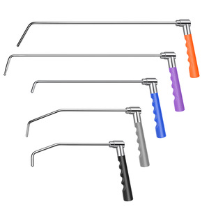 Juego de herramientas de palanca con mango ajustable de 440 mm y 8 mm de diámetro, 5 piezas, para reparación de abolladuras de coches sin necesidad de carrocería - Product Image 1