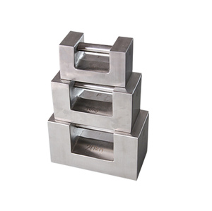 Pesa de calibración Veidt OIML F2 M1 de 5 kg con mango de bloqueo rectangular para balanza de 30 kg y 0.1 g, OIML M1 5k - Product Image 1