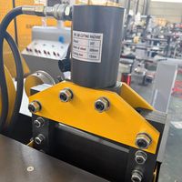 Machine de découpe, de pliage et de poinçonnage de barres en cuivre et en aluminium CNC de haute précision, équipement électrique industriel robuste