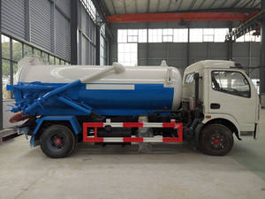 Camion per servizi igienico-sanitari 4x2 Dongfeng 5 m3 camion aspiratore - Product Image 3