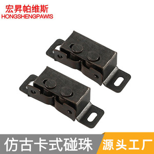 Classic Antique Door Catch Bronze Hardware For <b>Wardrobe</b> Cabinet Furniture Accessories - Product Image 4
