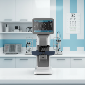 Hastane Optik Cihazı Küre Silindir Eksen Prizma Kontakt Lens Ölçer Fokometre Dijital Otomatik Lensmetre Görme Keskinliği Testi için - Product Image 1