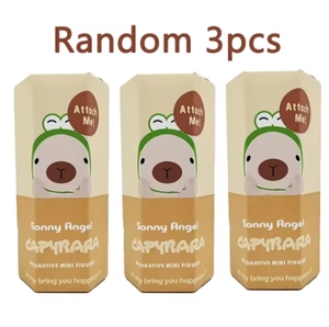 Botu 12 cái capybara loạt hộp mù Anime <span class=keywords><strong>mini</strong></span> hình đồ chơi Hippie điện thoại hợp thời trang quà tặng trang trí màn hình điều hướng xe hơi - Product Image 2