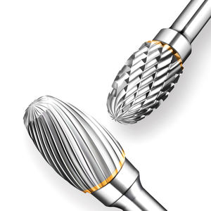 Fraise rotative en carbure fraise en acier au tungstène tête de meulage électrique fichier pneumatique vent meulage stylo noir forets - Product Image 3