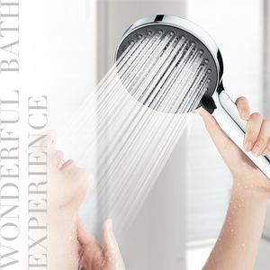Leelongs Full Chrome 6 Functions ABS Hand <strong>Shower</strong> <strong>Head</strong> Set With Self-adhesive Sticker Holder <strong>and</strong> 1.5m SS <strong>Shower</strong> <strong>Hose</strong> - Product Image 6