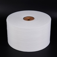 23g/m² atmungsaktive Polyester-Heißluft durch Vliesstoff Hydrophile Oberfläche Damen binde Rohstoffe Plain Style