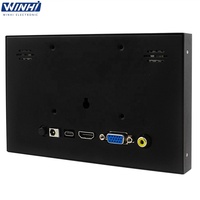 7 inç 1024*600 VGA HD-MI AV Port IPS Panel LCD Monitör Windows Sistemlerini, Raspberry Pi'yi ve Monitör Ekranlarını Destekler