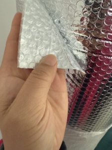Film à bulles d'air en gros, rouleau d'isolation imperméable réfléchissant la chaleur en feuille d'aluminium, taille personnalisée - Product Image 3