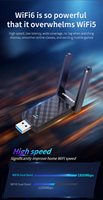 Comfast WiFi6 1800Mbps USB3.0 alpha wifi adaptateur cartes réseau sans fil pour récepteur ethernet lan carte