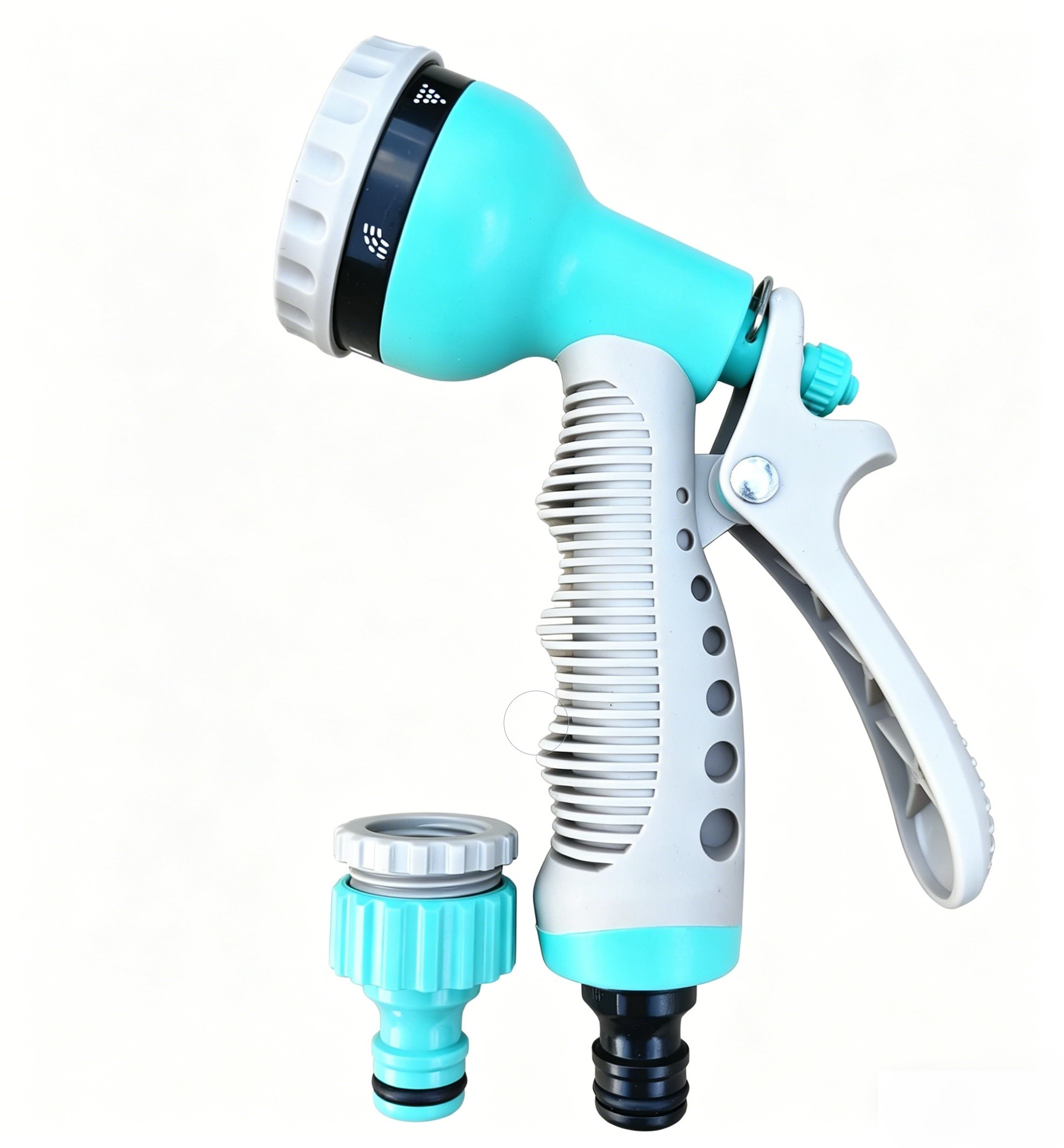 Spray gun+connector