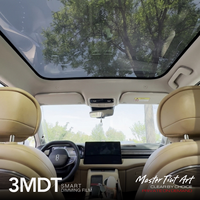Film intelligent PDLC pour vitres, contrôle à distance, teinte électrique pour voiture, AITO M5 PG40, fenêtre à confidentialité commutable, fournisseur OEM