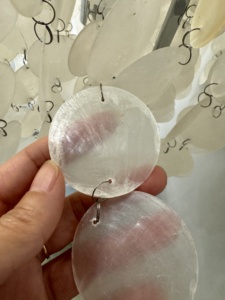 Chất lượng cao cấp trang trí Seashell đèn chùm đèn bàn AC Powered linh hoạt trung tâm đám cưới hoặc hoạt động vỏ đèn - Product Image 2