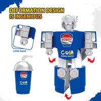 Juguete Educativo Transformable en Robot para Niños de 5 a 7 Años, Material ABS, Interactivo para Padres e Hijos