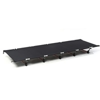 Lit de camping pliable portable moderne pour l'extérieur, en alliage d'aluminium et tissu Oxford, taille 190 cm, pour une personne, idéal pour la plage et les pauses déjeuner