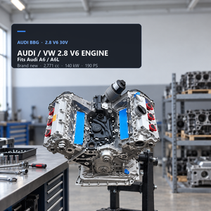 Nuovo Motore Completo BBG 2.8 V6 30 Valvole DOHC per Audi A4 A6 A8 VW Passat <span class=keywords><strong>Skoda</strong></span> <span class=keywords><strong>Superb</strong></span> - Product Image 3