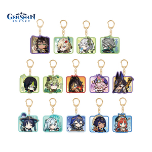 Garantie de produit authentique sous licence officielle <span class=keywords><strong>Genshin</strong></span> Impact breloque acrylique Transparent clair <span class=keywords><strong>Genshin</strong></span> porte-clés acrylique - Product Image 4
