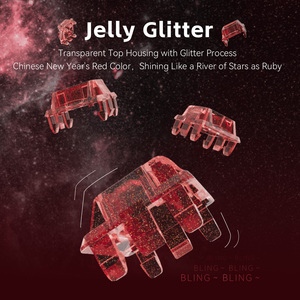 Gateron từ ngọc bích Ruby ông chuyển đổi HIFI âm thanh RGB chơi game cơ khí tự làm chơi game tùy chỉnh hội trường cảm biến bàn phím chuyển đổi - Product Image 3