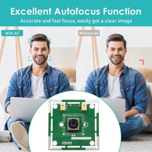 ミニ16MP CMOSセンサーAI <span class=keywords><strong>CCTV</strong></span>高解像度オートフォーカスファイルスキャンUVC USB 2.0カメラモジュール（高速小型カメラ用） - Product Image 2