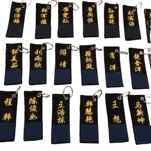 Llavero Personalizable con Cinturón <span class=keywords><strong>de</strong></span> Taekwondo/Karate, Ideal para Tiendas <span class=keywords><strong>de</strong></span> <span class=keywords><strong>Artes</strong></span> <span class=keywords><strong>Marciales</strong></span>, Dojos y Regalos Personalizados con Marca - Product Image 1
