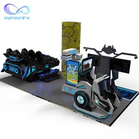 Zona de Juegos Interior 4D 5D 9D, Diseño de Parque Temático de Realidad Virtual, Juegos de Arcade, Espacio de Realidad Virtual de 10-500M2, Parque VR Box para Entretenimiento