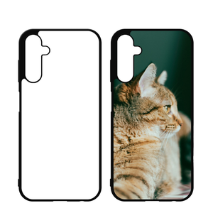 Coque de téléphone vierge en TPU+PC pour iPhone avec motif chat, antichoc, motif animal, coque de protection - Product Image 1
