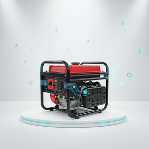 เครื่องกำเนิดไฟฟ้าแบบพกพา 4 จังหวะ ดิจิตอล คู่ 220v 230V1110V กำลังไฟ 5KW3.5KW4KW ใช้เชื้อเพลิงเบนซิน 180F 110V ขายส่ง - Product Image 3