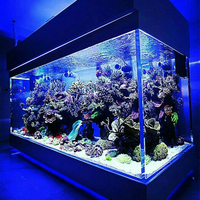 300 Gallonen Großes Zylindrisches Umweltfreundliches Kunststoff-Aquarium