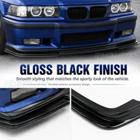 Kit de carrosserie 3 pièces pour BMW Série 3 1991-1998, spoiler avant type B pour pare-chocs avant E36 M3, accessoires auto