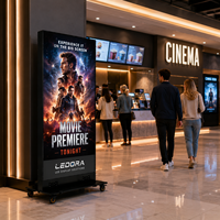 Technologie GOB P2, anti-collision, étanche, pliable à 180°, assemblage sans soudure, affichage intelligent LED 4K HDR10, garantie 5 ans, affichage de poster
