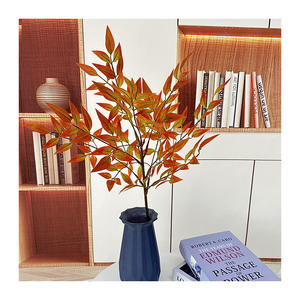 QYYM-440 Tak Enkele Tak Zuidelijke Hulst Kunstmatige Planten Woonkamer Decor - Product Image 4