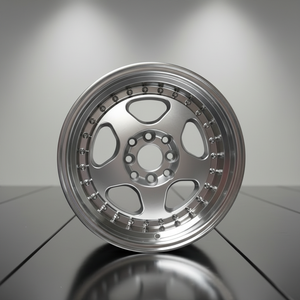 ล้อแม็กซ์อลูมิเนียมสำหรับรถยนต์ ขนาด <span class=keywords><strong>15x7</strong></span>/15x8.5/16x8/16x9/17x9/17x10/4x100 5x114.3 สีเงิน/ทอง/ดำ แบบใหม่ 5 ก้าน สามชิ้น - Product Image 4