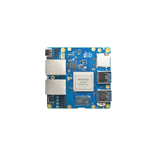FriendlyElec Nanopi R4S Mini Portable Travel Router OpenWRT Dual-Gbps Ethernet Ports 4GB LPDDR4 Based RK3399 Soc IOT OEM