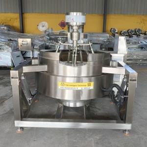 Hot Sale Chili Garlic Pepper Tomato Sauce Curry Paste Cooking Pot Jacketed Kettle Planetary Stirring Jacketed Cooking Machine - Product Image 3