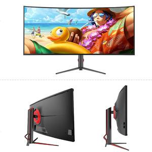จอคอมพิวเตอร์โค้งแบบ OEM โรงงานผลิต ขนาด 40 นิ้ว ความละเอียด 5K 5120*2160 75Hz สำหรับสำนักงานและเล่นเกม จอภาพคอมพิวเตอร์แบบ Super Wide 5K 40 นิ้ว - Product Image 1